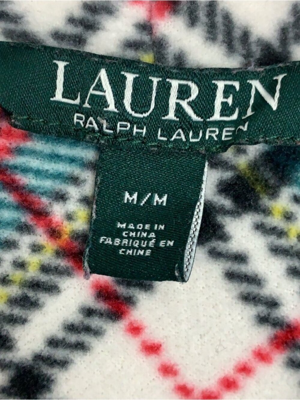 Lauren Ralph Lauren Plaid Sleep Shirt - Picture 5 of 8